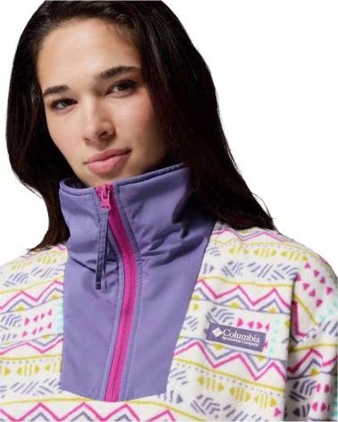 COLUMBIA FELPA SEQUOIA GROVE PRINTED HALF ZIP DA DONNA MUJER