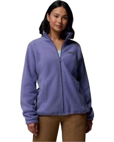 COLUMBIA GIACCA IN PILE CON ZIP INTEGRALE BENTON SPRINGS DA DONNA MUJER