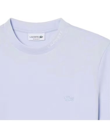 LACOSTE TH5060-J2G KURZARM-T-SHIRT UNISEX AZUL