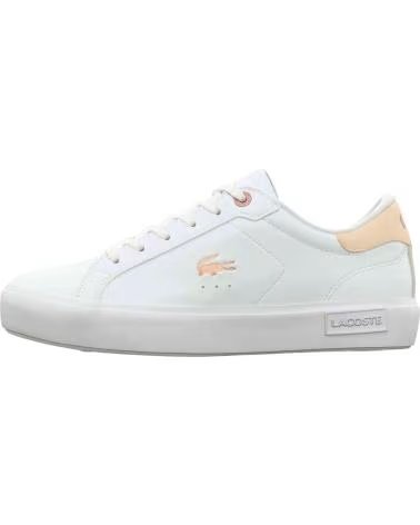 LACOSTE POWERCOURT SNEAKERS BIANCHE DA DONNA BLANCO