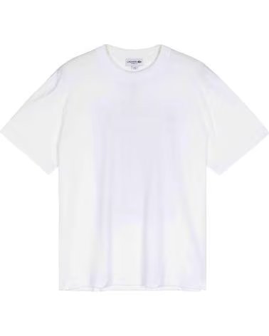LACOSTE T-SHIRT MANICA CORTA GIROCOLLO UOMO BIANCO BLANC