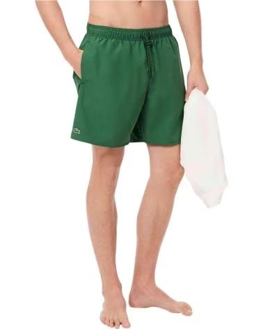 BAÑADOR LACOSTE MH9088 MID-LENGTH VERDE