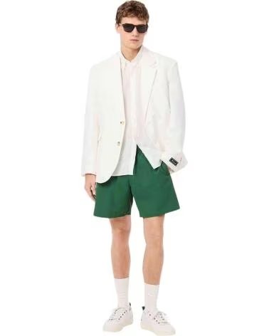 BAÑADOR LACOSTE MH9088 MID-LENGTH VERDE