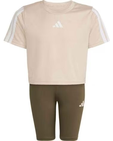 ADIDAS CONJUNTO JG TR-ES 3S SET PARA MULHER CRLI-WHITE