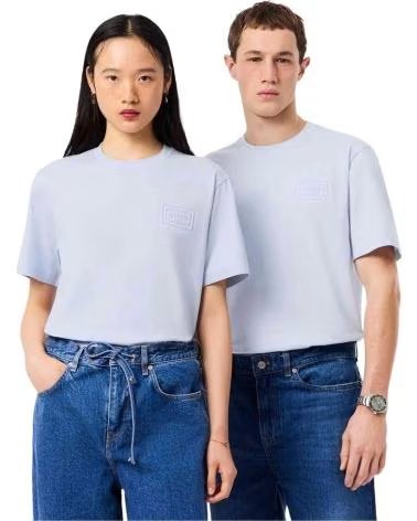 LACOSTE CAMISETA DE MANGA CURTA UNISSEX BOULEAU
