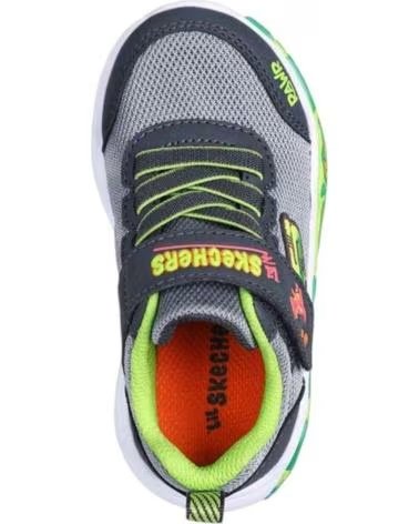 SKECHERS ZAPATILLAS 407312N-GYMT EN PARA NINOS GRIS