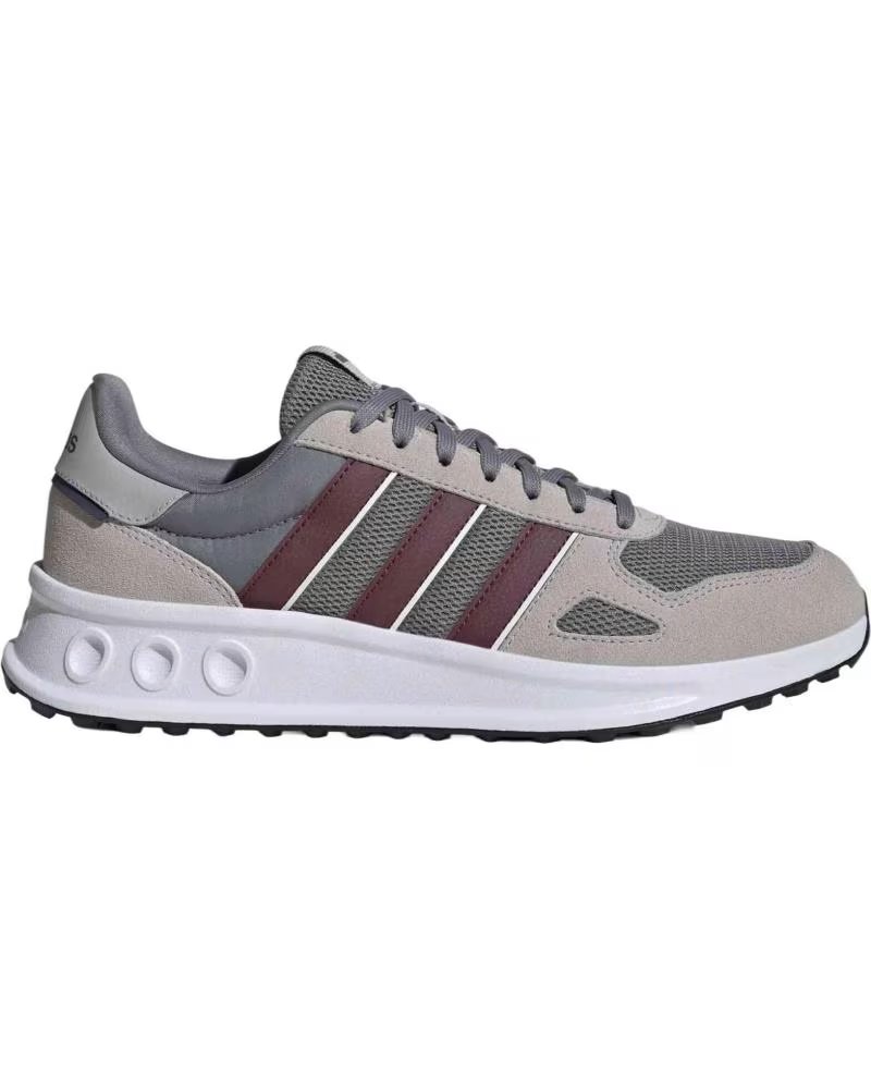 ADIDAS BASKETS RUN 84 HOMME BEIGE GRIS ROJO