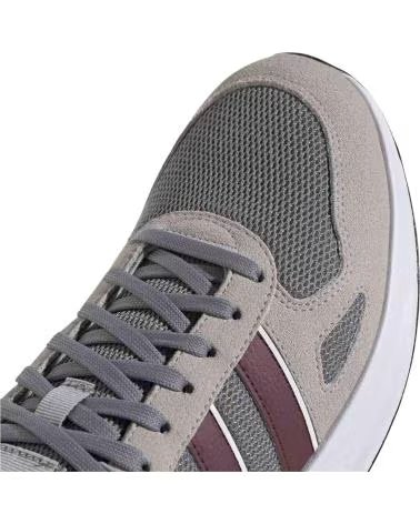 ADIDAS BASKETS RUN 84 HOMME BEIGE GRIS ROJO