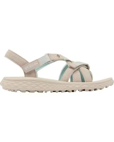 COLUMBIA SANDALIAS SANDALIAS KONOS ESLA BEIGE AZUL CELESTE EN BEIGE PARA UNISEX MUJER