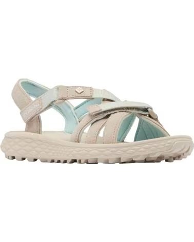 COLUMBIA SANDALIAS SANDALIAS KONOS ESLA BEIGE AZUL CELESTE EN BEIGE PARA UNISEX MUJER