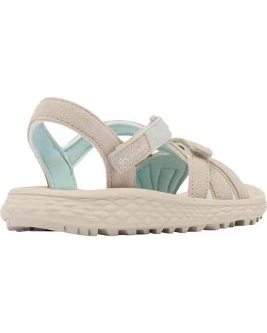 COLUMBIA SANDALIAS SANDALIAS KONOS ESLA BEIGE AZUL CELESTE EN BEIGE PARA UNISEX MUJER