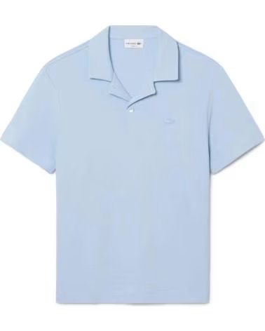 LACOSTE POLO CLASSIC FIT TEXTURIERT BLAU AZUL