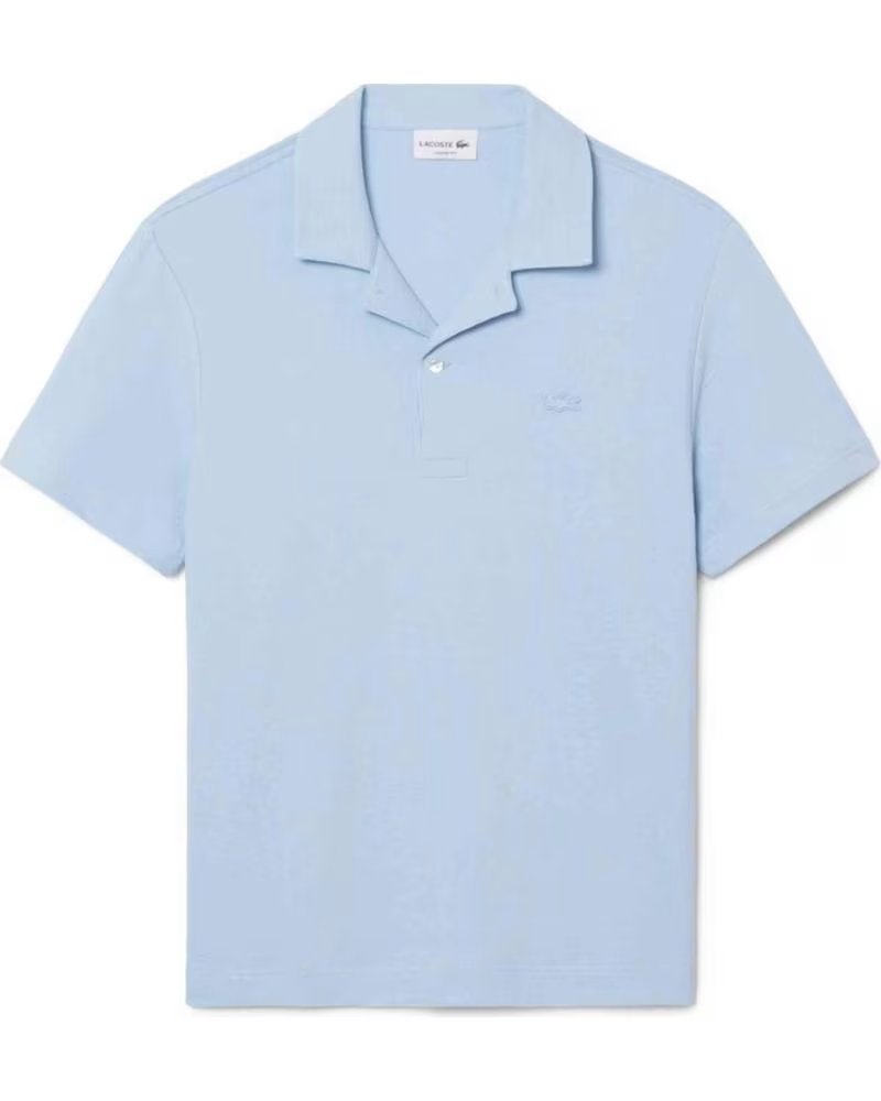 LACOSTE POLO CLASSIC FIT TEXTURIERT BLAU AZUL