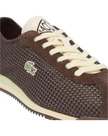 ZAPATILLAS LACOSTE L003 EVO 124 MARRÓN HOMBRE