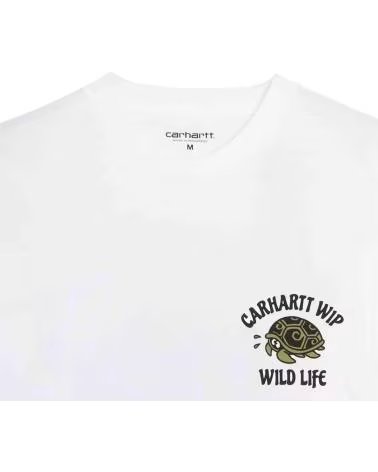 CARHARTT WIP CAMISETA I036253-WHT WILD LIFE WHITE