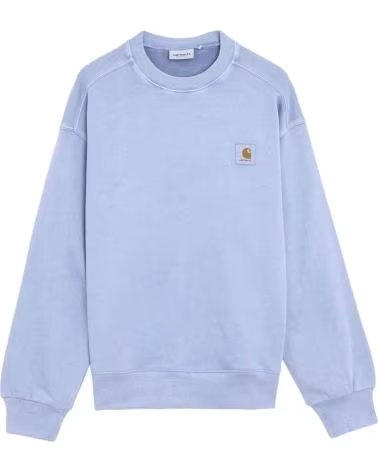 CARHARTT WIP FELPA I029957-BLU BLU UOMO BLUE