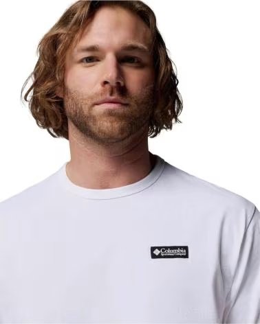 COLUMBIA T-SHIRT CSC HEAVYWEIGHT CON GRAFICA SUL RETRO DA UOMO LIMPIO