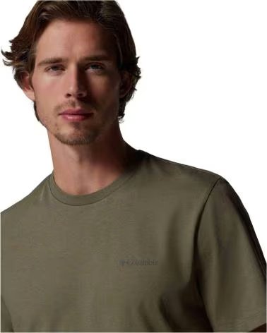 COLUMBIA CSC LOGO BACK SHORT SLEEVE T-SHIRT OLIVE OLIVA