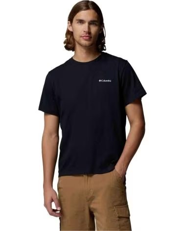 CAMISETA COLUMBIA CSC LOGO BACK TEE NEGRA 010