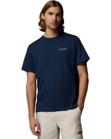 CAMISETA COLUMBIA CSC LOGO BACK AZUL 464