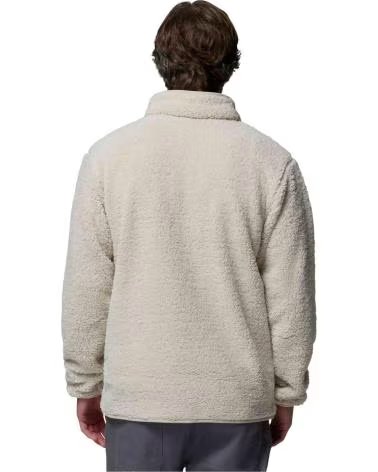 COLUMBIA GIACCA RUGGED RIDGE HIGH PILE FULL ZIP BEIGE