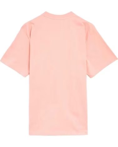 LACOSTE T-SHIRT TH0876-UI2 A MANICHE CORTE IN ROSA MIAMI