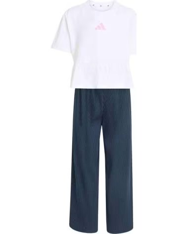 ADIDAS COMPLETO LG SWTP FT TS PER BAMBINE WHITE-STTRBL