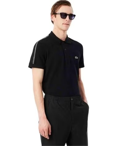 POLO LACOSTE PH0897 À MANCHES COURTES POUR HOMME NEGRO