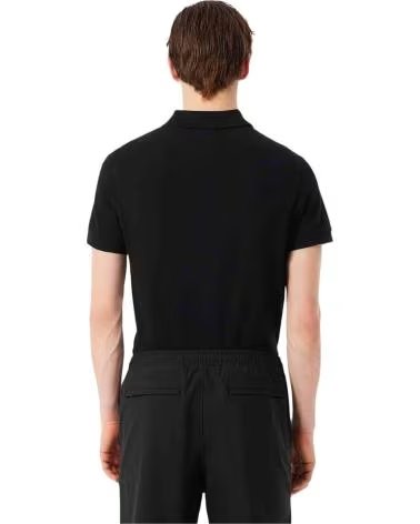 POLO LACOSTE PH0897 DE MANGA CORTA PARA HOMBRE NEGRO