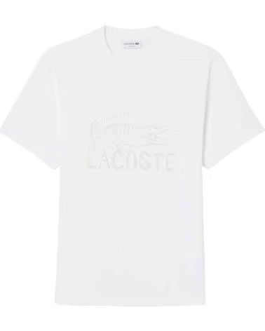 LACOSTE TH1427-00-001 KURZARM-T-SHIRT BLANC