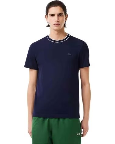 LACOSTE CAMISETA TH8174 DE MANGA CORTA CON DETALLE EN CUELLO
