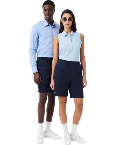 LACOSTE PANTALÓN CORTO GH0788-166 AZUL