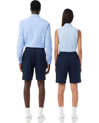 LACOSTE PANTALÓN CORTO GH0788-166 AZUL