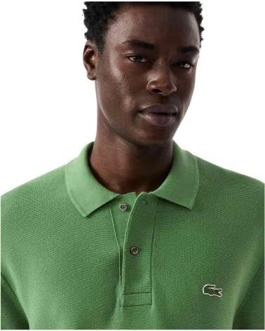 LACOSTE POLO AH1043 MANGA CORTA VERDE