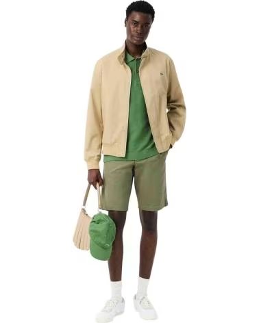 LACOSTE POLO AH1043 MANGA CORTA VERDE