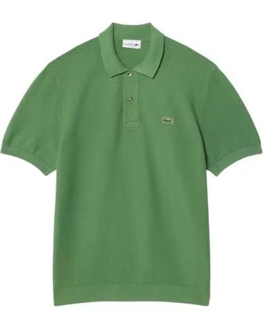 LACOSTE POLO AH1043 MANGA CORTA VERDE