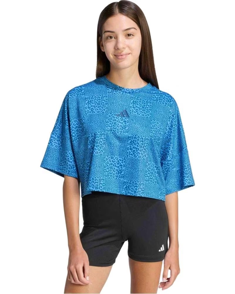 ADIDAS SHORT SLEEVE JG SPI AOP T-SHIRT BLUE RAYBLU-DUPE-DUPE