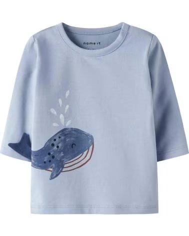 NAME IT MAGLIETTA A MANICHE LUNGHE FLOP