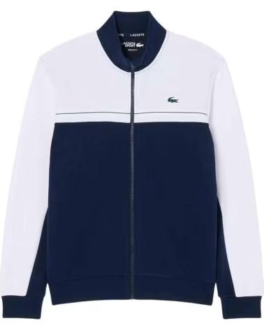 LACOSTE SWEATSHIRT 292103400001 ZWEIFARBIG MARINEBLAU UND WEISS FÜR HERREN NAVY-WHITE