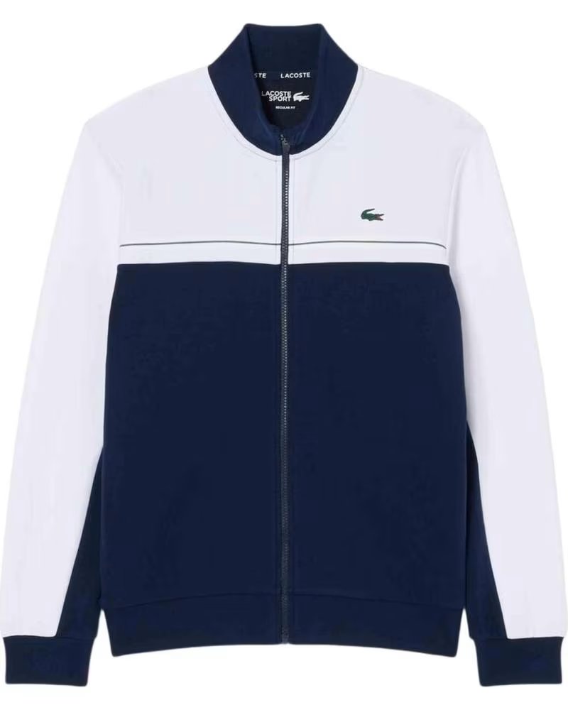 LACOSTE SWEATSHIRT 292103400001 ZWEIFARBIG MARINEBLAU UND WEISS FÜR HERREN NAVY-WHITE