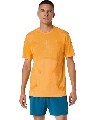 ASICS CAMISETA DE MANGA CURTA 2011D355 - LARANJA 800
