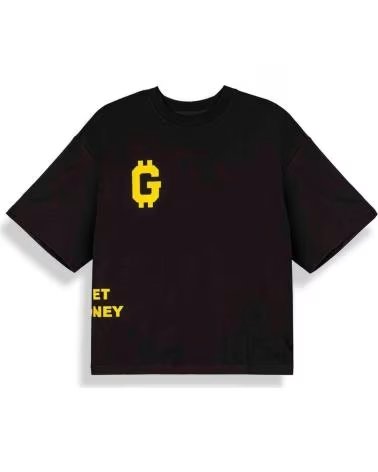 GRIMEY MAGLIETTA BOXY GET MONEY NERA