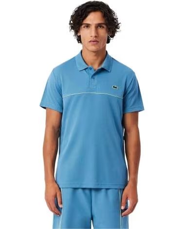 POLO LACOSTE ULTRA-DRY DH0260-JBK AVEC BORDURE CONTRASTÉE