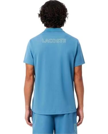 POLO LACOSTE ULTRA-DRY DH0260-JBK CON RIBETE EN CONTRASTE