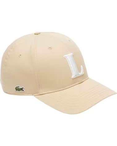 CAPPELLINO LACOSTE RK0342-8XF CON RICAMO 3D IN BEIGE