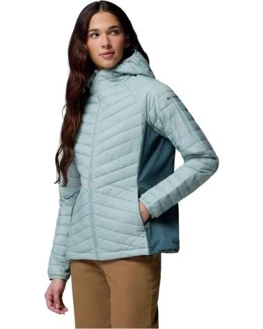 COLUMBIA WOMEN´S POWDER PASS III HYBRID HOODED JACKET MUJER