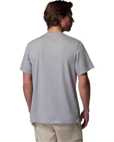T-SHIRT COLUMBIA CSC BASIC LOGO CINZENTO PARA HOMEM CLARO