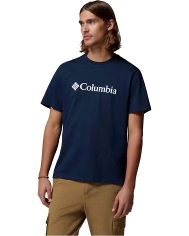 COLUMBIA CSC BASIC LOGO SHORT SLEEVE T-SHIRT BLUE