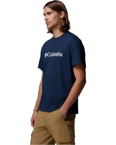 COLUMBIA CSC BASIC LOGO SHORT SLEEVE T-SHIRT BLUE
