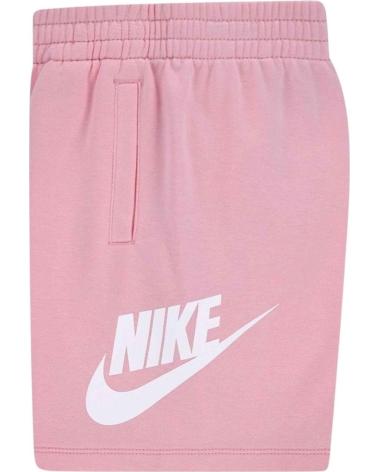 NIKE CHANDAL NKN CLUB TEE AND SHORT SET 36L596-A0W CONJUNTO CORTO ROSA